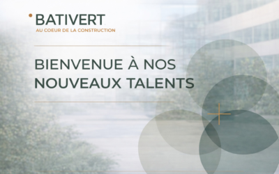 Bienvenue à nos nouveaux talents !